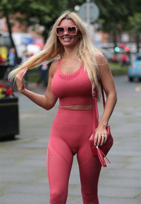 Christine Mcguinness In Tights Leaves A Gym In Cheshire 06252019 Hawtcelebs