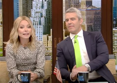 Kelly Ripa Hangs With Andy Cohen And Little Ben In New York