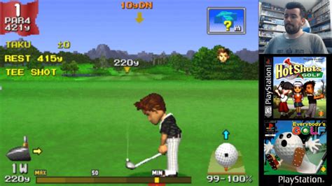 Everybody´s Golf Hot Shots Golf Playstation El Primero De La Saga Gameplay Ps1 En
