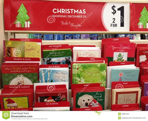 Christmas Greeting Cards And Bags Editorial Image Image Of Dollar