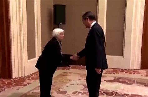 biden treasury secretary janet yellen blasted for repeatedly bowing to her chinese counterpart