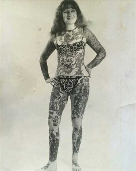 Pin By Brandon Mutherspaw On Vintage Tattooed People Vintage Tattoo