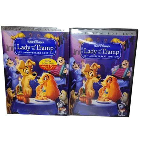 Lady And The Tramp Dvd 2006 2 Disc Set 50th Anniversary Edition