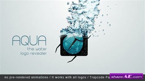 Smart templates for instant intros, instagram stories and more. Videohive Aqua - The Water Logo Revealer - After Effects ...