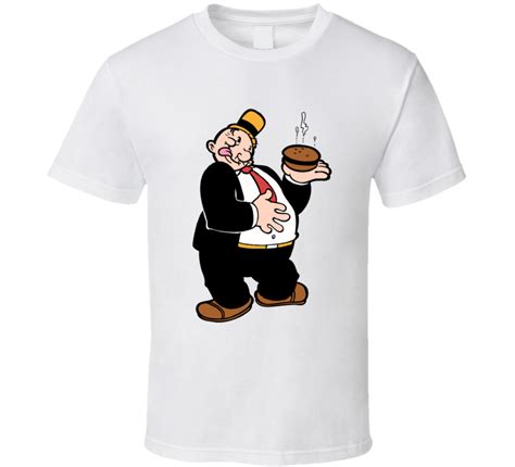 J Wellington Wimpy Popeye Comics Cartoon T Shirt