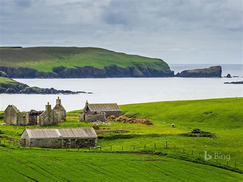 Old Farm Shetland Islands Scotland 2019 Bing Wallpaper