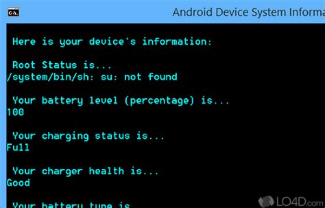 Android Device System Information Download