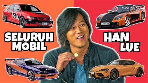 Seluruh Mobil Han Lue Di The Fast And The Furious Movie Series Youtube