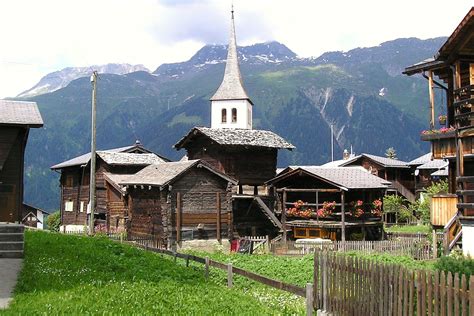 Bellwaldwallis Zwitserland Reisen Schönstes Land Der Welt Schweiz
