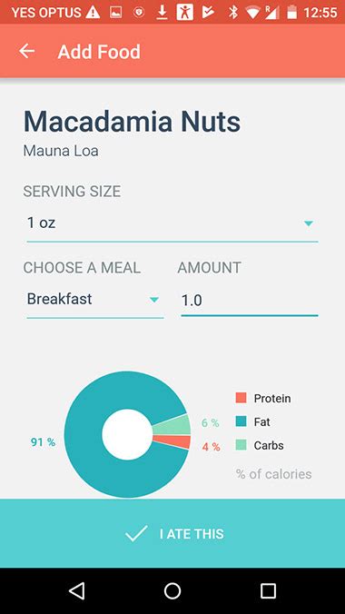 You can use this app to log your exercise and follow up on your diet. 7 Handy Food Tracking Apps for Android - Primal Health ...