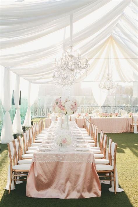 Tent Weddings And Drapes With Luxe Style Wedding Tent Decorations