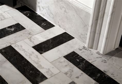 Black White Tile Floor Patterns For Bathroom Design Flooring Stuffs Ideas