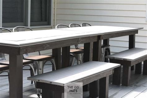 Diy Outdoor Table What To Do With Leftover Composite Decking The