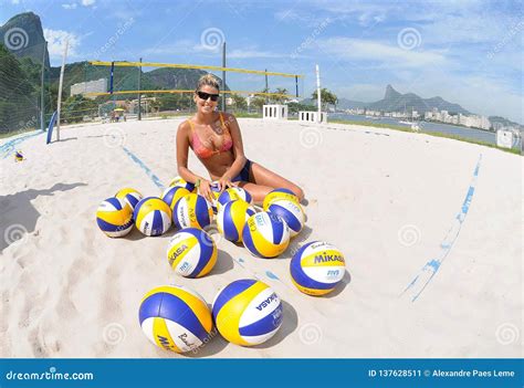 Volleyball Player Mari Paraíba Editorial Photo Image of janeiro paraashy
