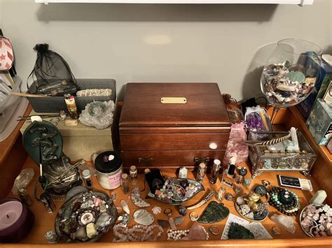 I Finally Got My Dream Desk For My Altar Its About 150 Years Old It