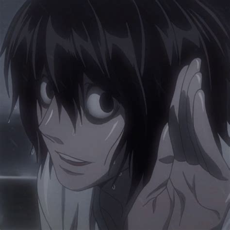Anime Death Note Character L Ranimespfp