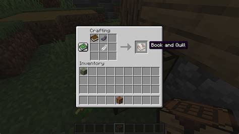 How To Make A Book And Quill In Minecraft 119