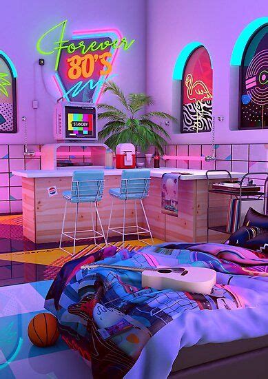 3 Tips To Create 80s Style Bedroom Design