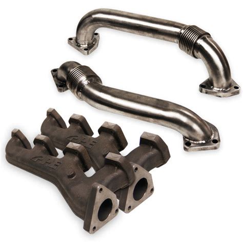 Ppe 116111101 High Flow Race Exhaust Manifolds With Up Pipes With Sin