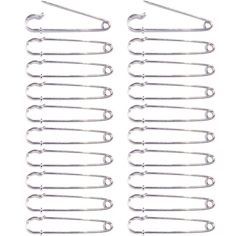 Beadnova 4 Inch Large Safety Pins Heavy Duty 20pcs Giant Safety Pins