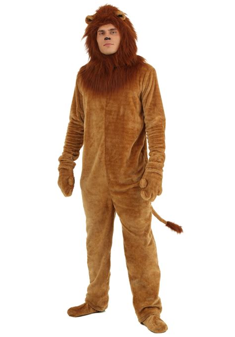 Plus Size Men S Deluxe Lion Costume