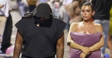 Kanye West S Wife Bianca Censori Dons A Skimpy Bikini Top Walks