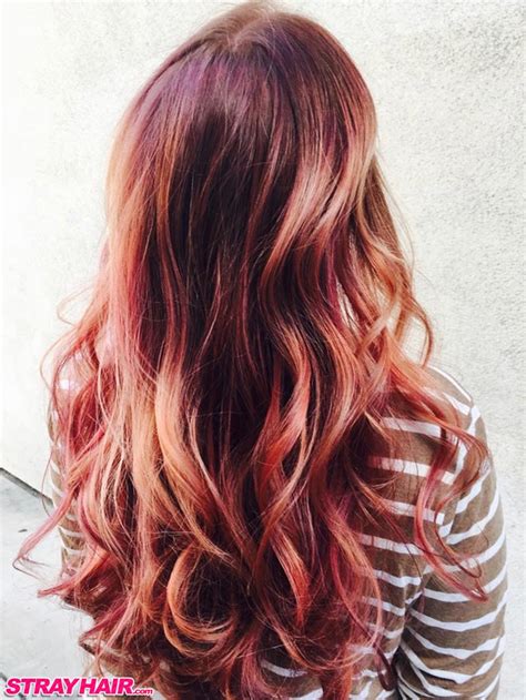 Hair color is primarily genetic, and red hair is caused by mutations in the mc1r gene. Fluid Hair Painting - StrayHair