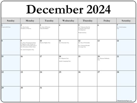 Free Printable December 2020 Calendar Template December 2020