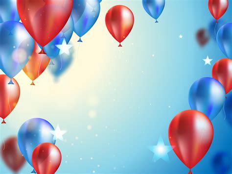 Horizontal banner for celebration with balloons - Download Free Vectors, Clipart Graphics ...