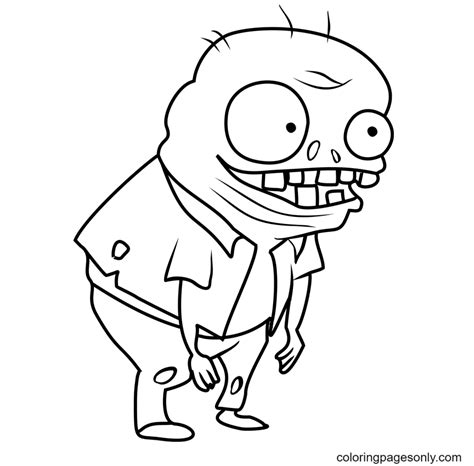 Imp Zombies Coloring Pages - Plants vs Zombies Coloring Pages