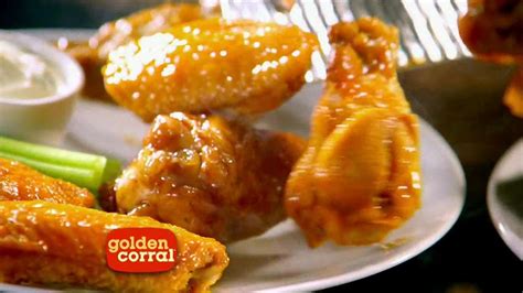 We want to thank you all for your continued interest and support, we cannot wait. Golden Corral All You Can Eat Wings TV Spot - iSpot.tv