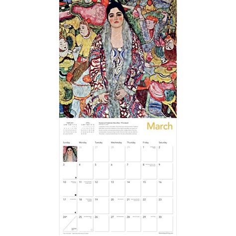 Klimt 2024 Wall Calendar