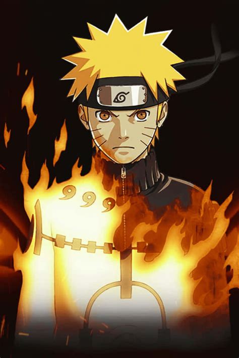 Download Uzumaki Naruto Awakens His Inner Fire Wallpaper