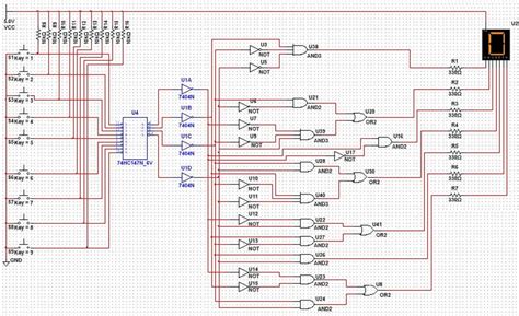Seven Segment Display Output Problem Electrical Engineering Stack