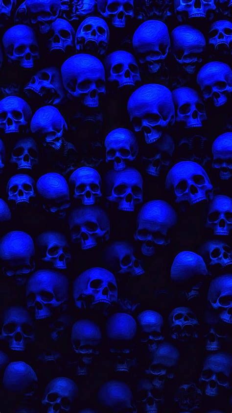 Download Blue Skull Wallpaper By Dman7734 A7 Free On Zedge Now