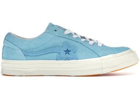 Converse One Star Ox Tyler The Creator Golf Le Fleur Bachelor Blue 160326c