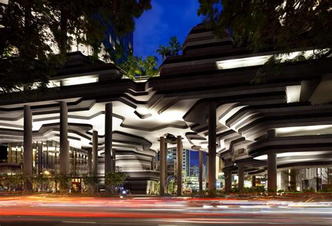 Wohas Parkroyal Hotel Features Curved High Rise Gardens