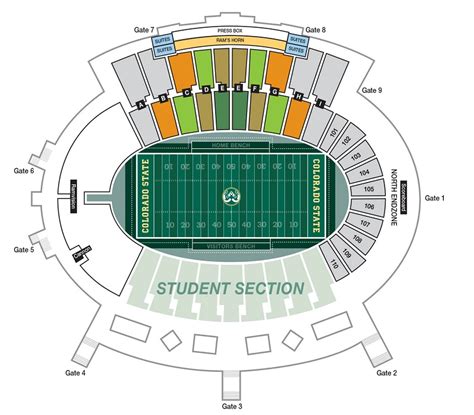 Rams New Stadium Seating Chart Elcho Table