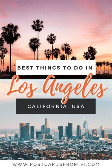 Top Things To Do In Los Angeles On A Budget Postcards From Ivi Usa