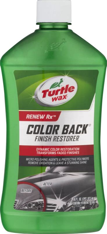 Turtle Wax Renew Rx Color Back Finish Restorer Turtle Wax74660302705