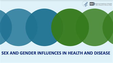 sex and gender in health and disease office of research on women s health