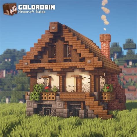 Cozy Starter House Minecraft