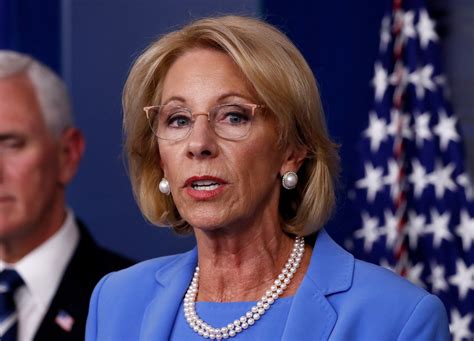betsy devos announces new rules on campus sexual assault offering more rights to the accused