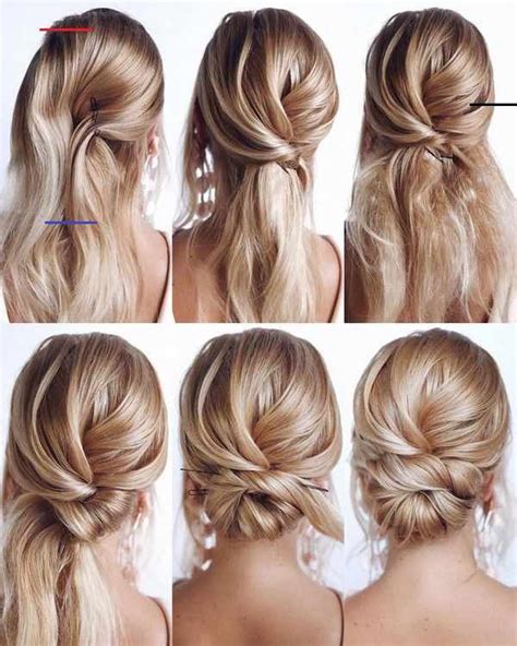 30 Prom Wedding Hairstyle Tutorial For Long Hair Roses And Rings