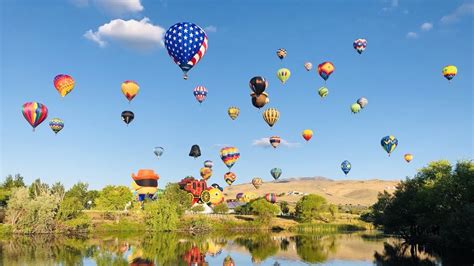 Worlds Largest Free Hot Air Balloon Festival Takes Flight In Reno Krnv