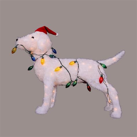 Northlight 285 In Christmas 3 D Standing Decorative Dog Lighted