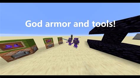 Minecraft 116 God Armor With Commands Youtube