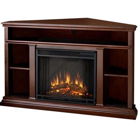Best Buy Real Flame Churchill Corner Electric Fireplace Dark Espresso