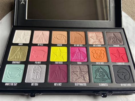 conspiracy palette review i tried jeffree star and shane dawson s palette
