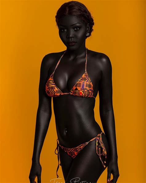 Melanin Popping Model Nyakim Gatwech Causes A Stir On Cyber Space Photos